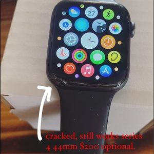 Apple watch series 4 44mm black